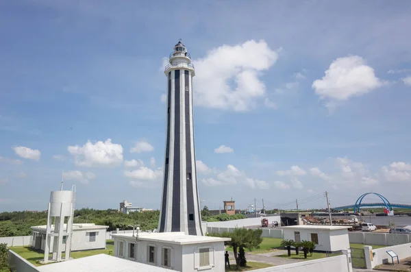 Fangyuan Lighthouse with clouds — Stock Photo, Image