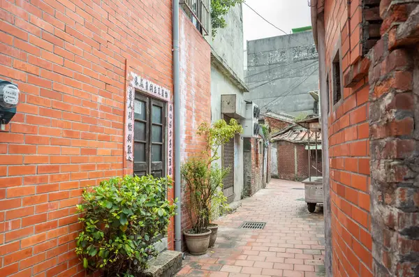 Famosa calle antigua en la ciudad de Lukang — Foto de Stock