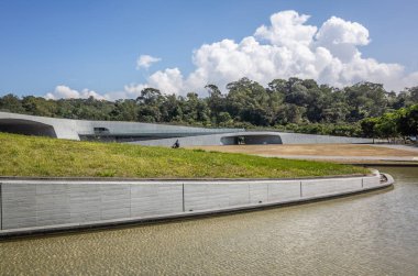 Xiangshan Ziyaretçi Merkezi modern mimarisi