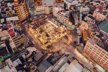 Ünlü Beigang Kaos Tapınağı 'nın hava manzarası