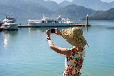 kadın almak bir resim seyahat