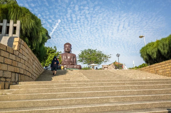 Changhua Grande statua di Buddha della montagna di Bagua — Foto Stock