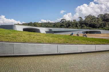 Xiangshan Ziyaretçi Merkezi modern mimarisi