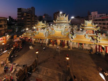 Ünlü Beigang Kaos Tapınağı 'nın hava manzarası