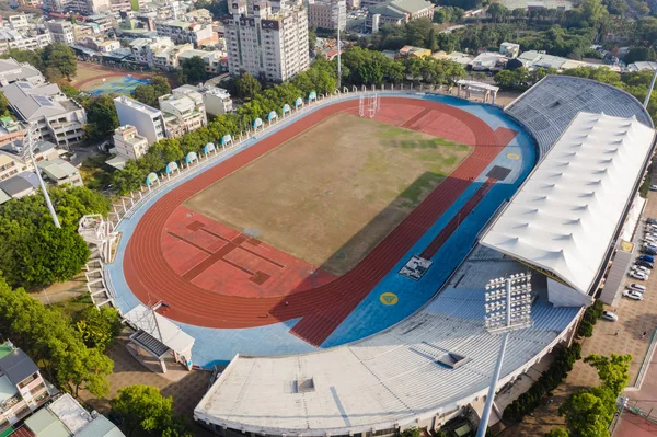 南投競技場の空中風景 — ストック写真