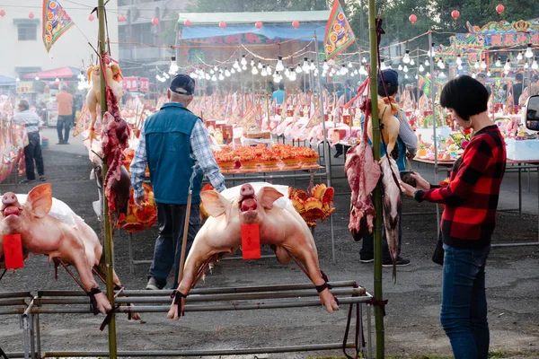 Shuili taoism carnival and sacrifice — Stock Photo, Image