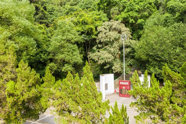 The stele of Taiwan's Geographical Center — Stock Photo, Image