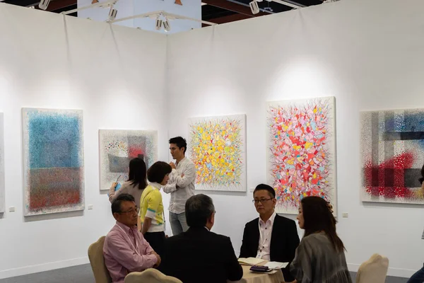 Art Taipei Expo é o marco da arte asiática — Fotografia de Stock