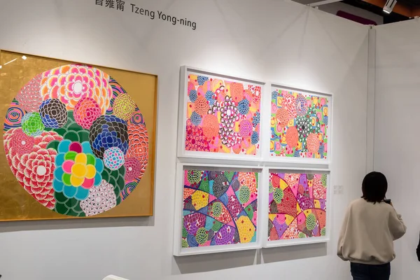Art Taipei Expo is het symbool van Aziatische kunst — Stockfoto