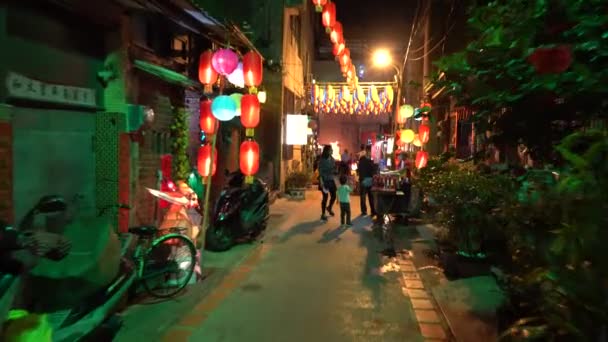 Festiwal latarni w Beigang — Wideo stockowe