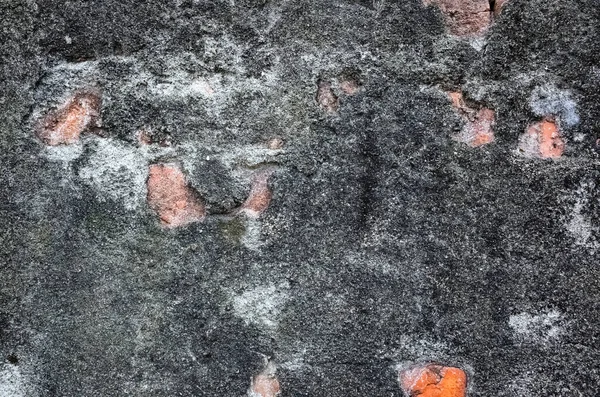 Grunge Gray Wall Background Crack Bricks — Stock Photo, Image