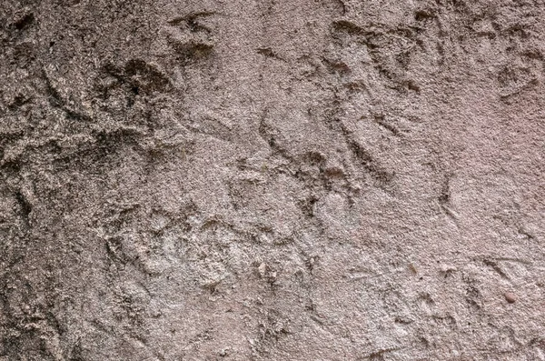 Bakgrund Grov Stenmur Brun Färg — Stockfoto