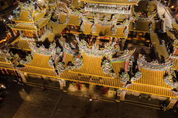 Yunlin Taiwan December 11Th 2019 Aerial View Famous Beigang Chaotian — Stock Photo, Image