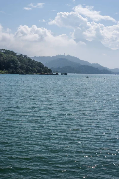 Słynna Atrakcja Sun Moon Lake Miejscowości Yuchi Powiat Nantou Tajwan — Zdjęcie stockowe