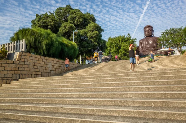 Changhua Taiwan Settembre 2019 Grande Statua Buddha Changhua Bagua Mountain — Foto Stock