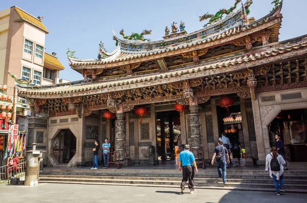 Lukang Tajvan 2019 Október Lukang Tianhou Templom Más Néven Mazu — Stock Fotó