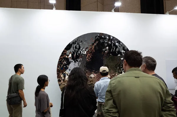 台湾台北 2019年10月20日 台北艺术博览会是台湾台北亚洲艺术的里程碑 — 图库照片