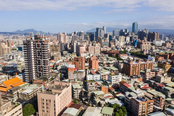 Banqiao Taiwan Novembre 2019 Veduta Aerea Del Paesaggio Urbano Banqiao — Foto Stock