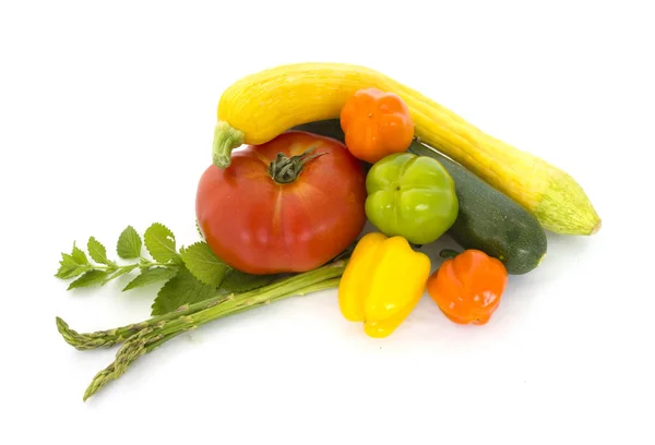 Fresh summer vegetables — Stock Photo, Image