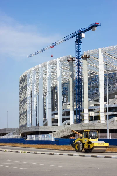 In Nizhny Novgorod Construction of stadium — Stock Photo, Image
