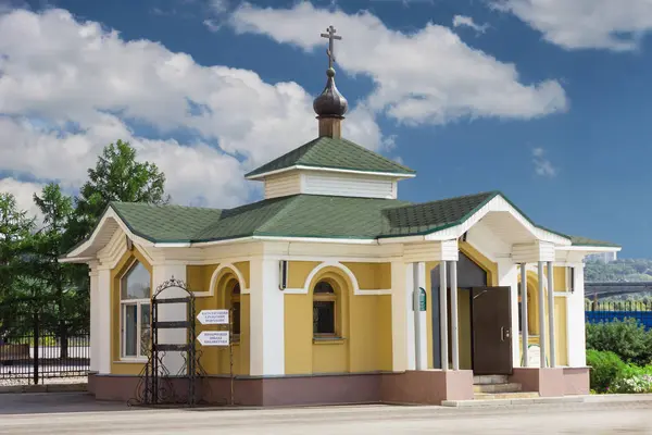 De winkel van de tempel op het grondgebied van één van de tempels. Nizhny Novgo — Stockfoto