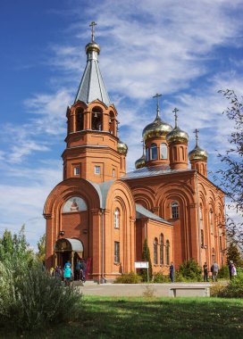 Nijniy Novgorod All Saints Kilisesi. Rusya