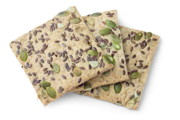 Sugar-free cookies with pumpkin seeds, diabetic food — Stock Photo, Image