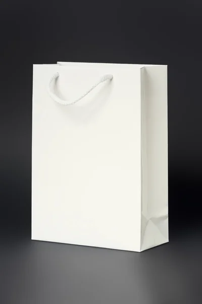 Fehér bevásárló táska Jogdíjmentes Stock Képek