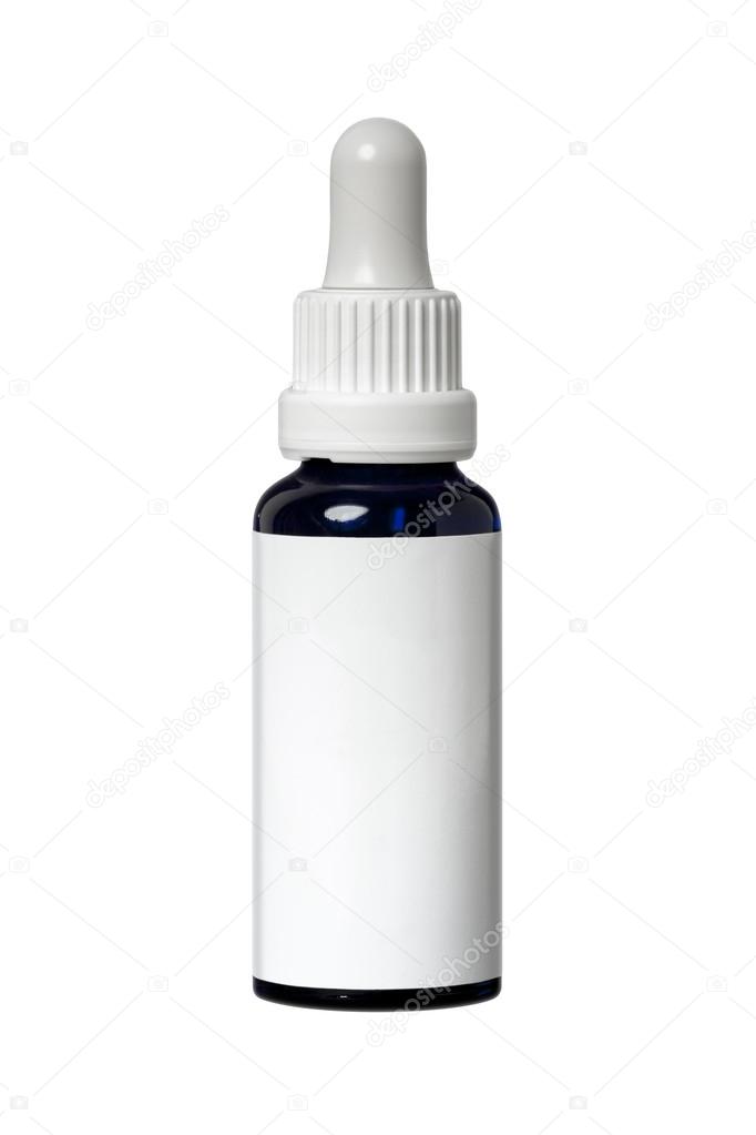 typical small cosmetic bottle