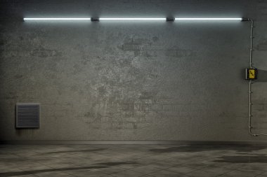 neon ışıkları karanlık oda
