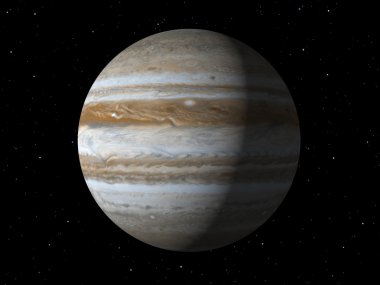 Gezegen Jüpiter Nasa dokular ile