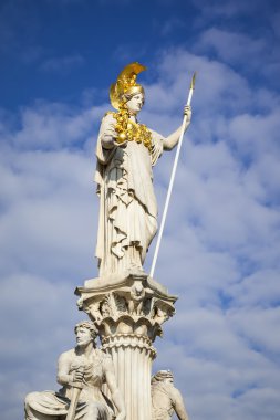 Viyana Avusturya Athena heykeli