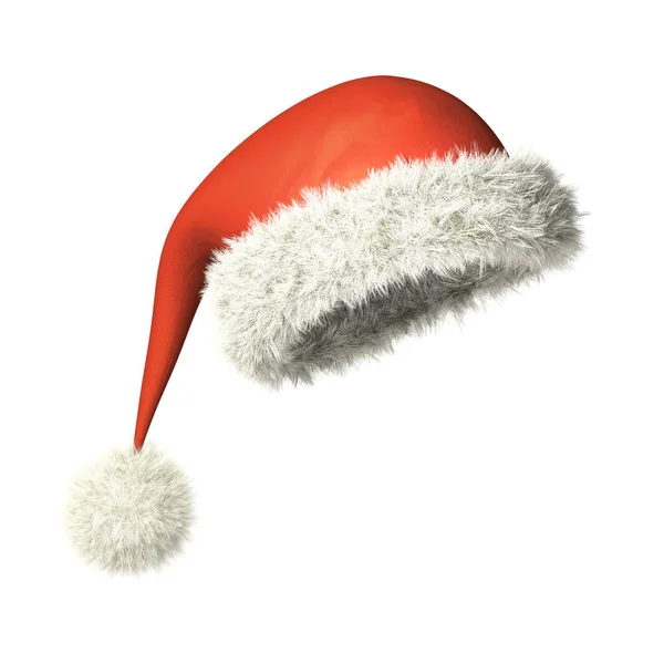 Chapeau santa claus rouge — Photo