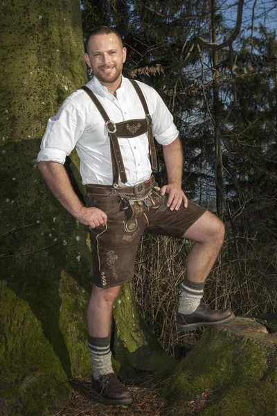 巴伐利亚传统的人 — 图库照片
