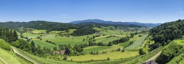 Vista do Hochburg Emmendingen — Fotografia de Stock
