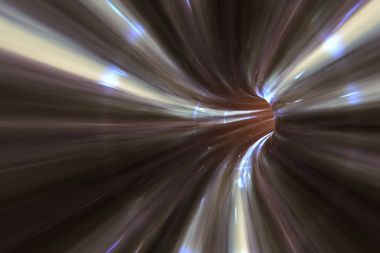 Warp alanı tünelde