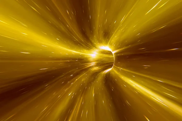 Tunnel de distorsion dans l'espace — Photo