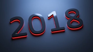 Yeni yıl için numarası 2018 