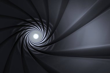 Boru ışık yansımaları