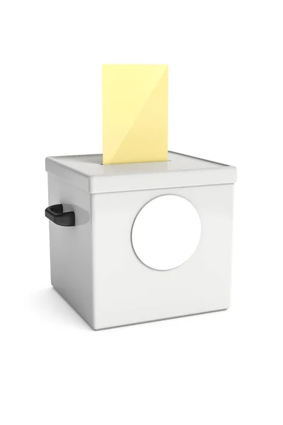 Carton ballot box — Stock Photo, Image