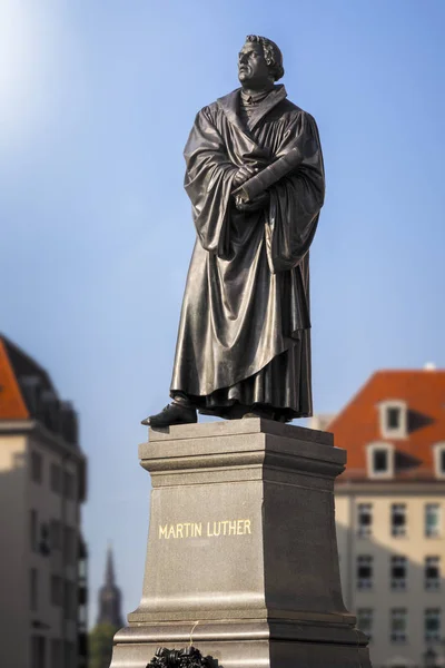Martin luther standbeeld — Stockfoto