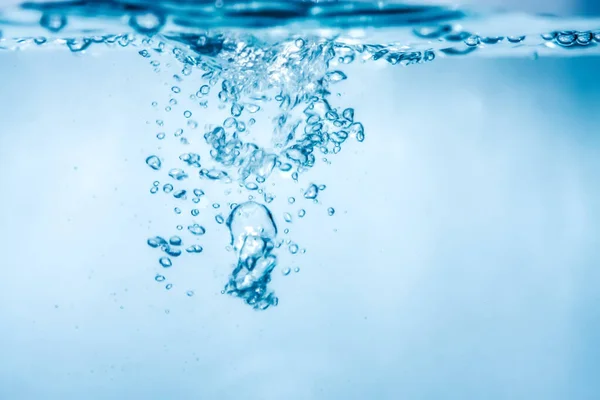 Uma Imagem Fundo Bolhas Água Agradável — Fotografia de Stock