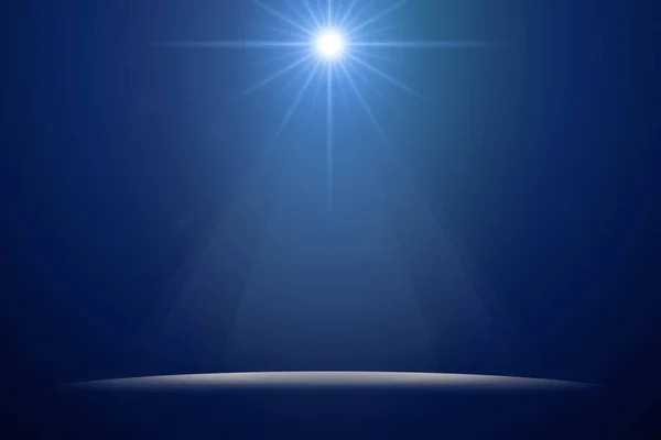 Illustration Blue Stage Light Beam Background — Stock Photo, Image