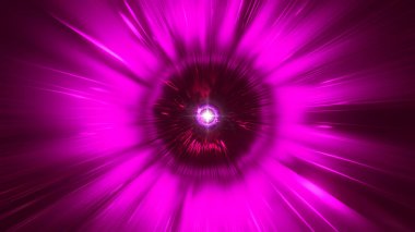 Zaman tünelinin bir çizimi.