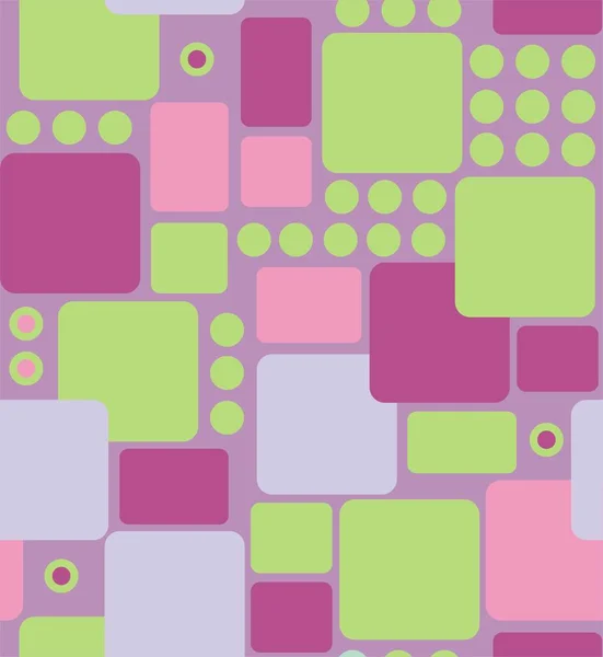 Géométrie abstraite des rectangles arrondis — Image vectorielle