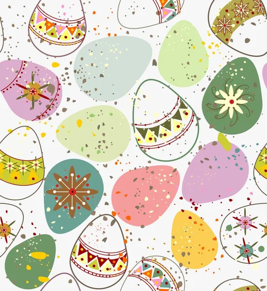 Díszítő húsvéti tojás — Stock Vector