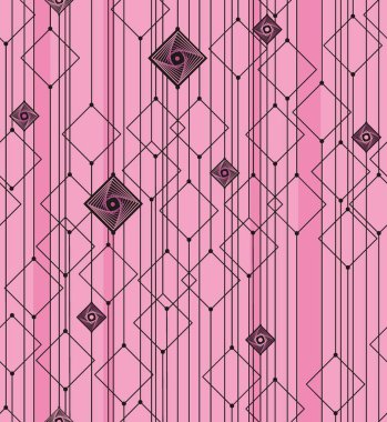 Kareler ve satırlarından soyut geometri