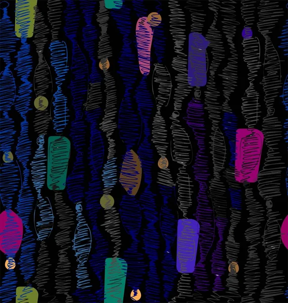 Zigzags vertical à partir de lignes une texture abstraite — Image vectorielle