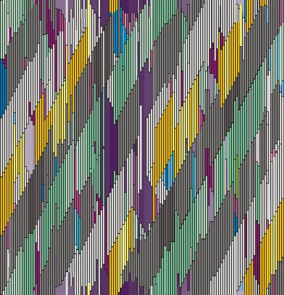 Абстрактный диагональный орнамент штрихов — стоковый вектор