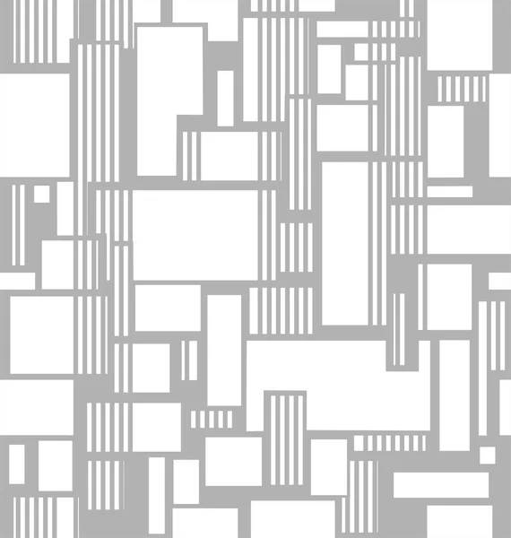 Абстрактная текстура из квадратов и линий — стоковый вектор